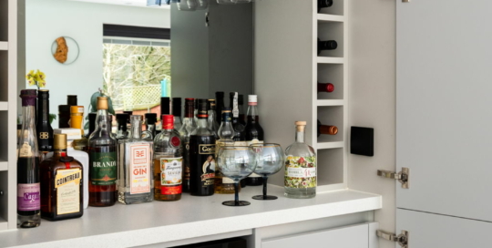 Bespoke cocktail cabinet makes spirits high