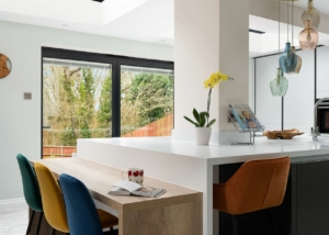 drinks cabinet in kitchen